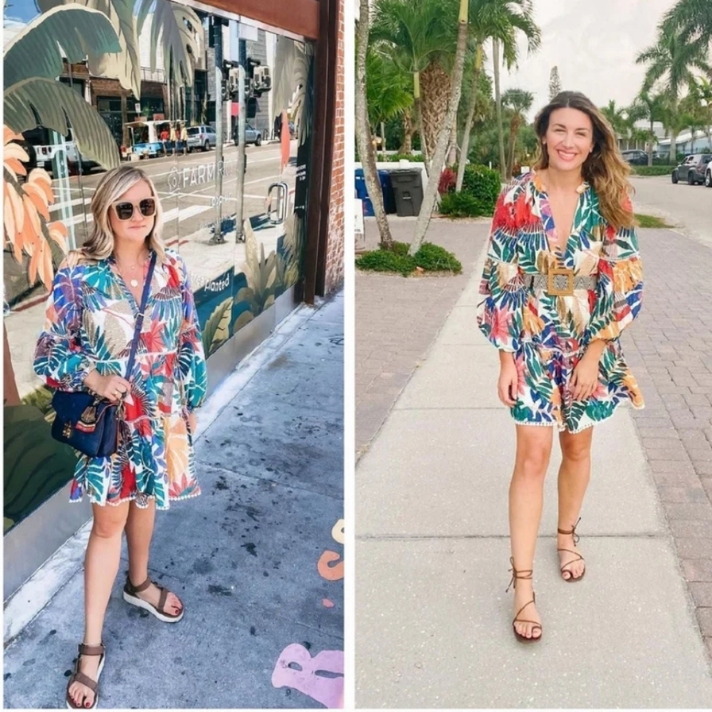 FARM Rio Tropical Mini Dress - Picture 4 of 11